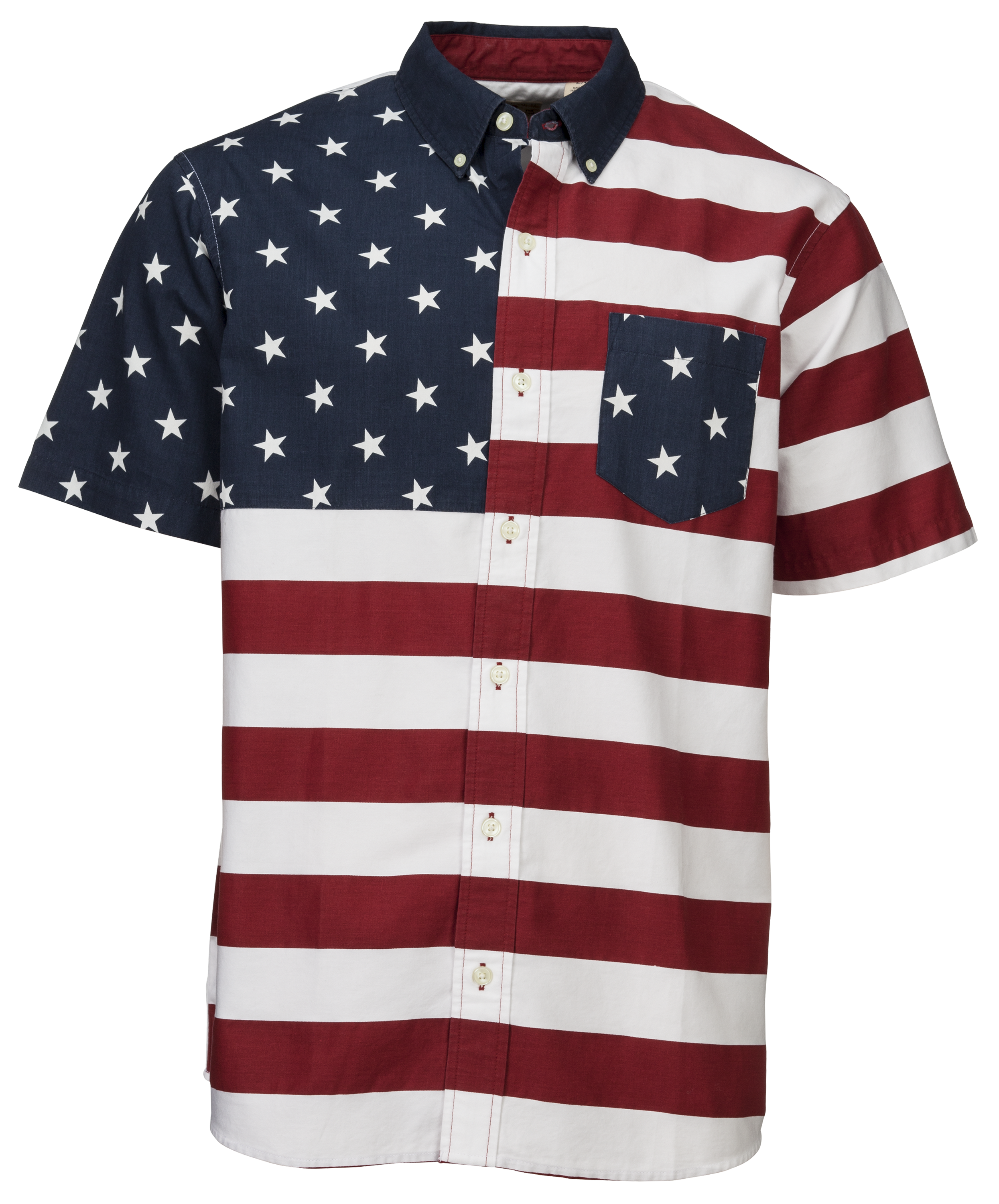 RedHead Colorblock Stars and Stripes Shirt for Men | Bass Pro Shops
